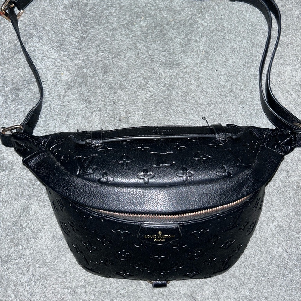 logo fanny back sling bag